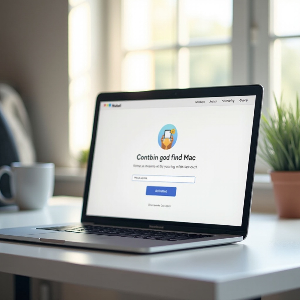 mein mac suchen aktivieren