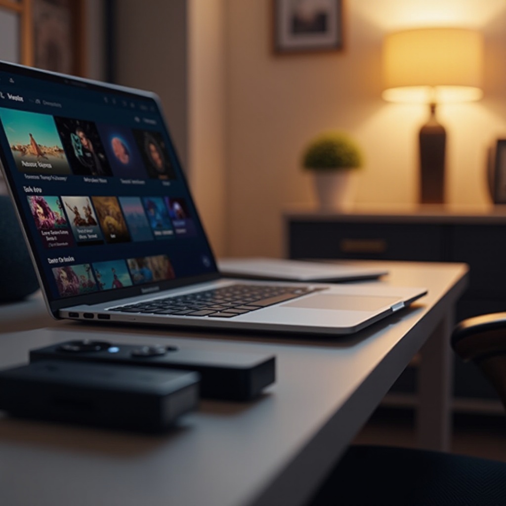 fire tv stick to laptop