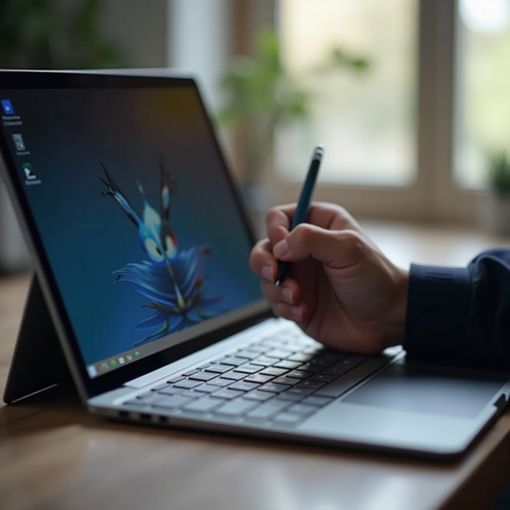 2 in 1 laptop mit stift